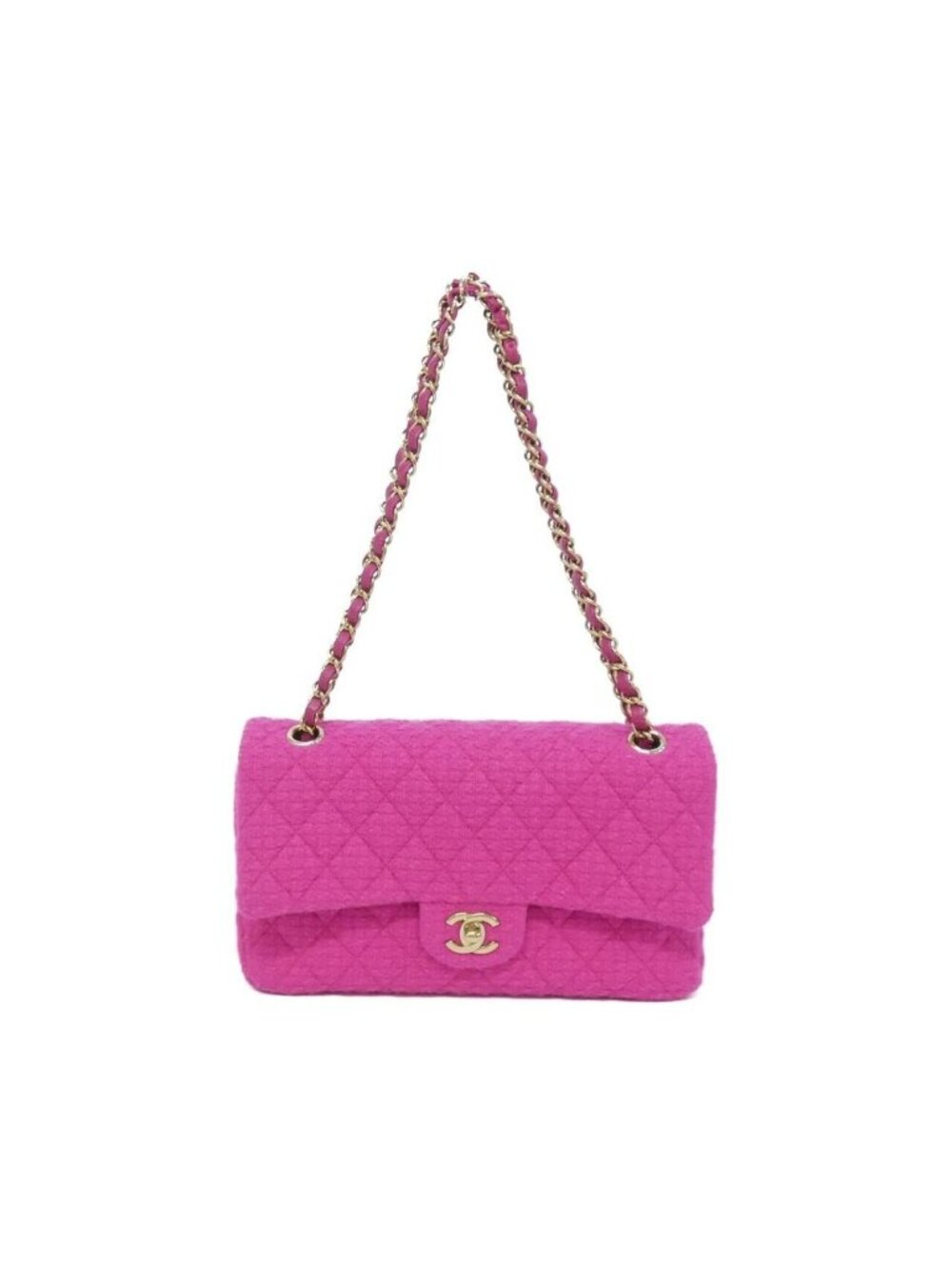 Chanel Shoulder Bag Cashmere Tweed